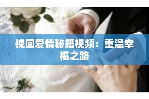 挽回爱情秘籍视频：重温幸福之路