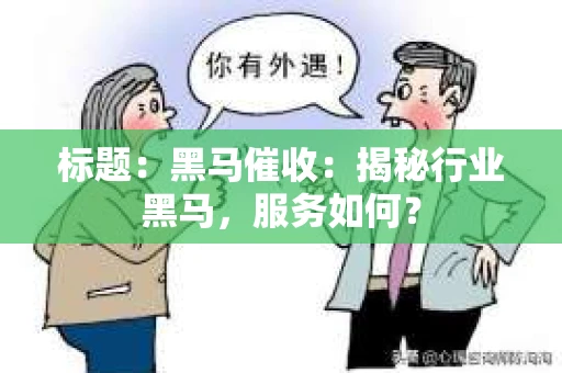 标题：黑马催收：揭秘行业黑马，服务如何？