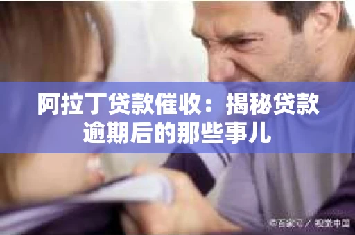 阿拉丁贷款催收：揭秘贷款逾期后的那些事儿