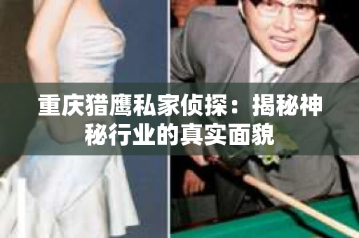 重庆猎鹰私家侦探：揭秘神秘行业的真实面貌