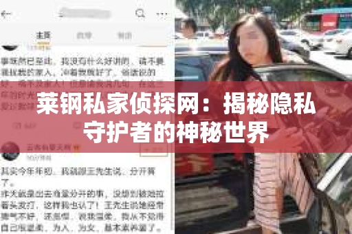 莱钢私家侦探网：揭秘隐私守护者的神秘世界