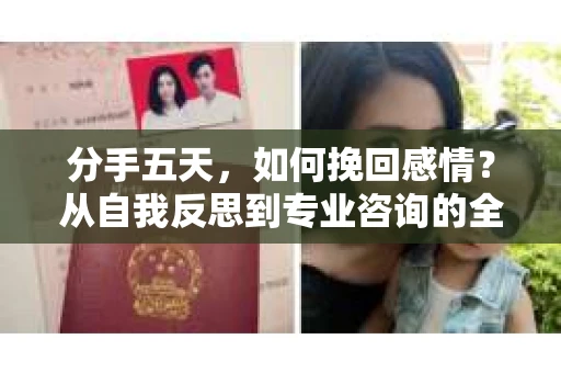 分手五天，如何挽回感情？从自我反思到专业咨询的全面解决方案