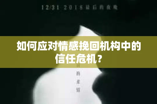 如何应对情感挽回机构中的信任危机？