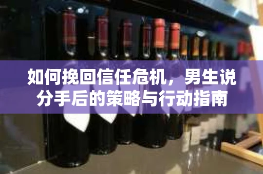 如何挽回信任危机，男生说分手后的策略与行动指南
