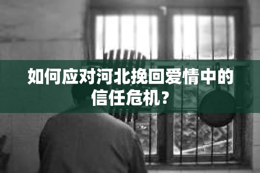 如何应对河北挽回爱情中的信任危机？